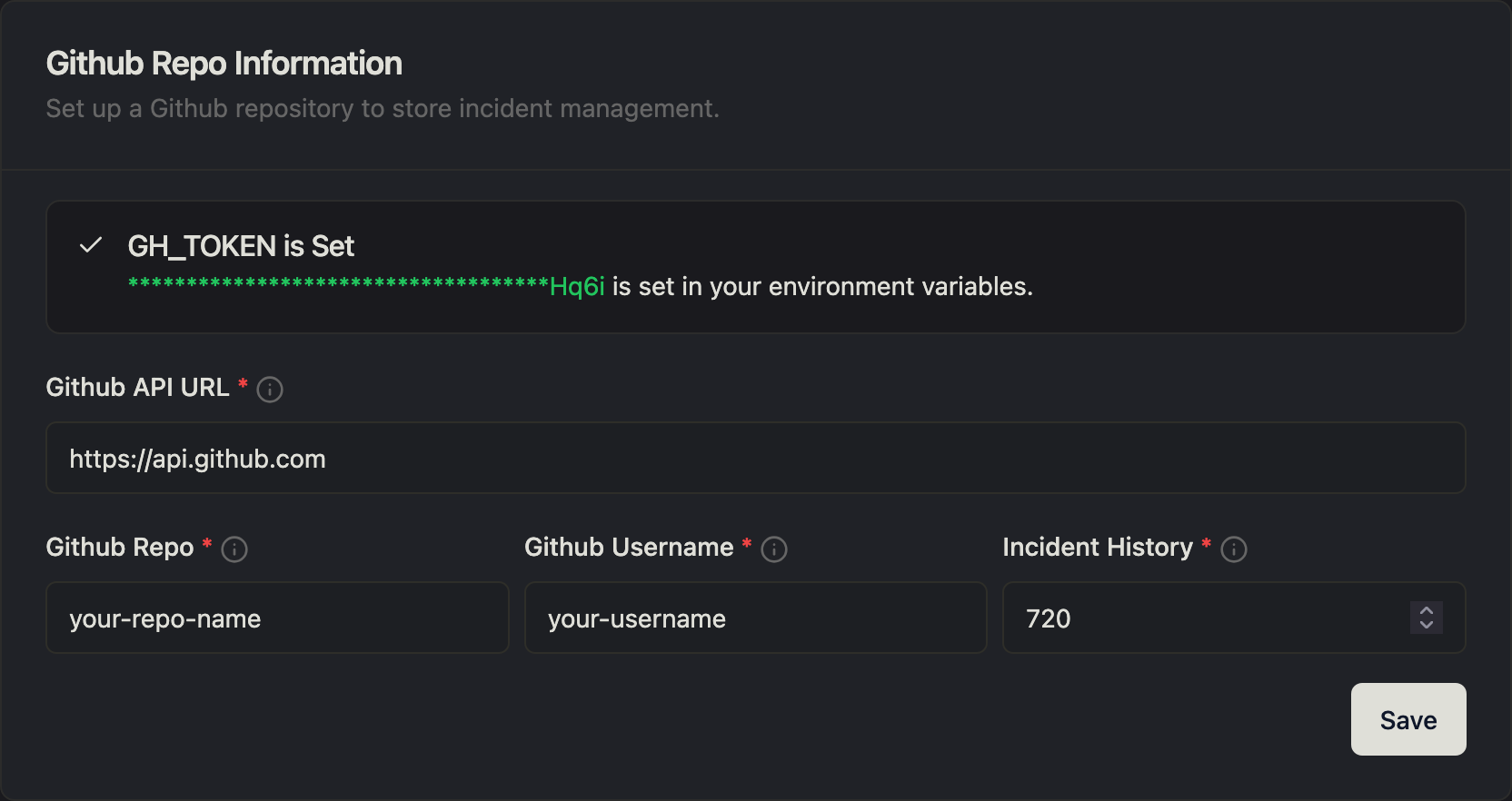 Monitors API