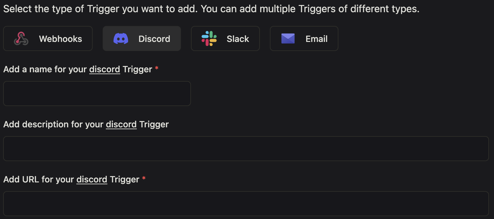 Trigger API